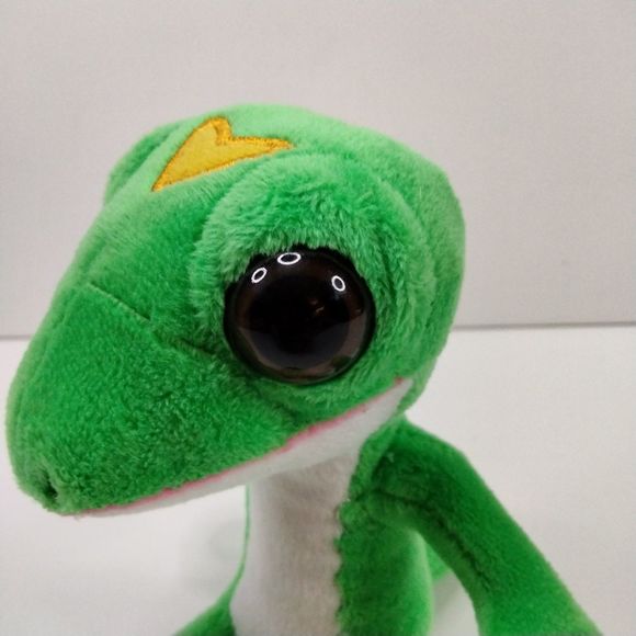Geico Gecko Mascot Plush Stuffed Animal Lizard 5" Geico Insurance Advertisement - Picture 8 of 13